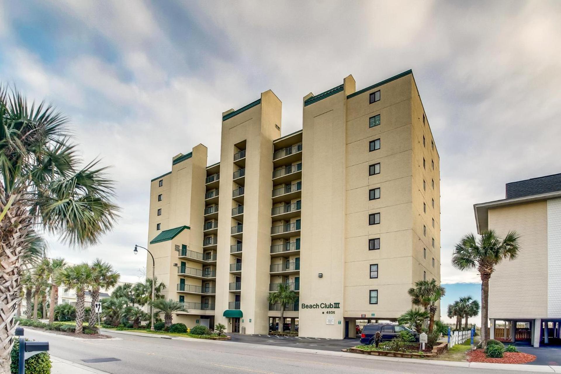 Beach Club III 9B - Oceanfront - Windy Hill Section Myrtle Beach Exteriör bild